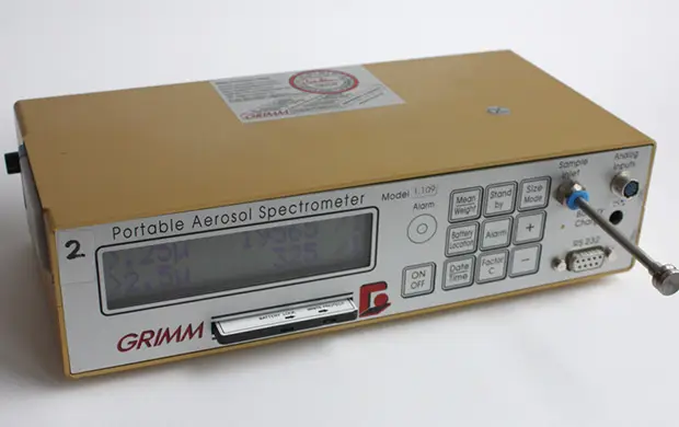 Feinstaubmessgerät Feinstaubmessgerät von der Firma Grimm Aerosole