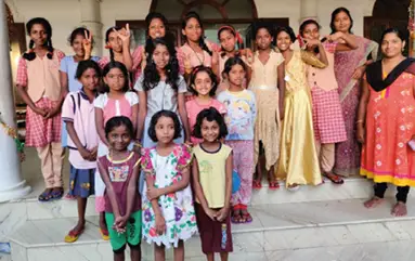 Des enfants de l'Inde comme image symbolique pour l'association de soutien Kinder Indiens e.V.